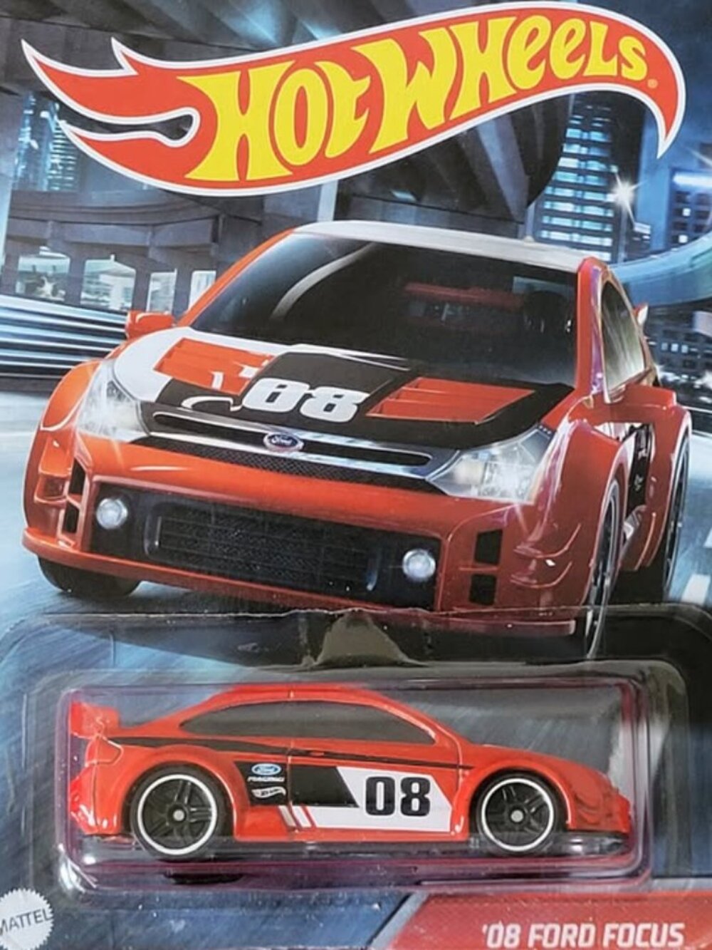2020 HOT WHEELS, '08 FORD FOCUS, #1, MINT IN THE PACKAGE!!!